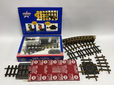Lot 808 - A boxed USA Trains G gauge motorised left-hand...