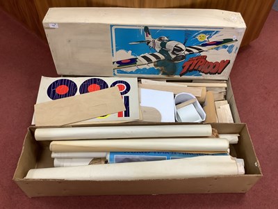 Lot 705 - A Ray Prime Models Hawker Typhoon Balsa Wood...