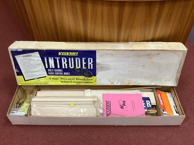 Lot 704 - A Keil Kraft Intruder Balsa Wood Model...
