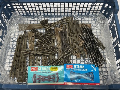 Lot 573 - Approximately twenty-eight N gauge points and...