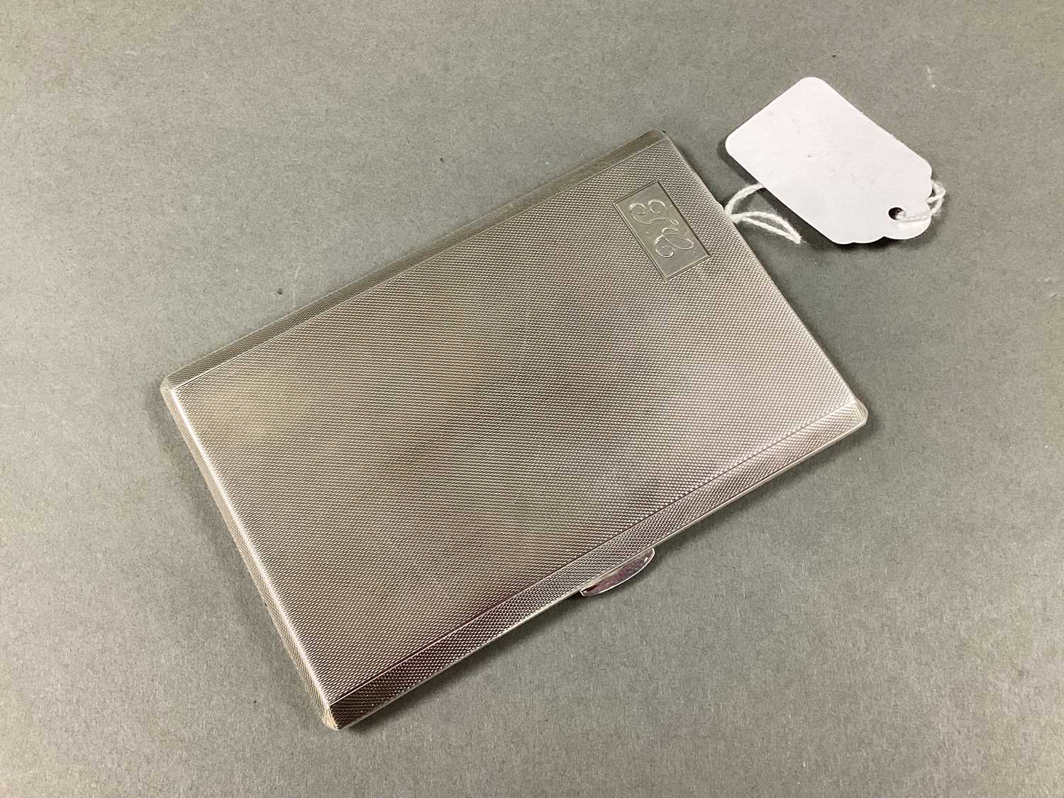 Lot 9 - A Hallmarked Silver Cigarette Case, Walker &...