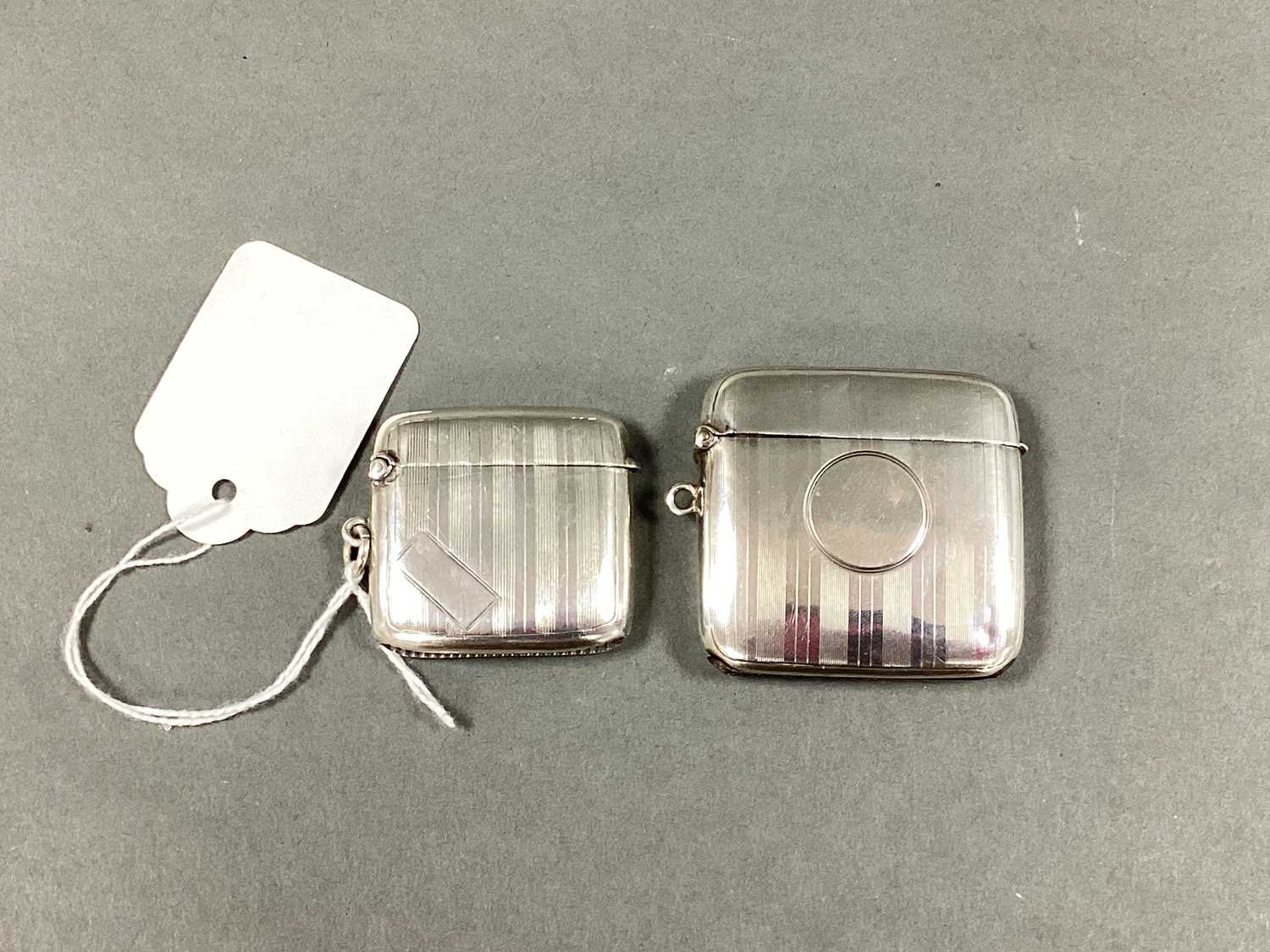 Lot 21 - A Hallmarked Silver Vesta Case, Charles Edwin...
