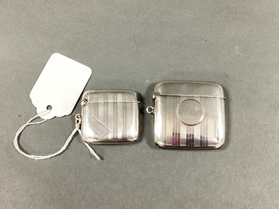 Lot 21 - A Hallmarked Silver Vesta Case, Charles Edwin...
