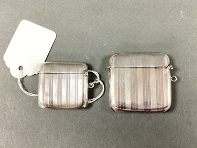 Lot 21 - A Hallmarked Silver Vesta Case, Charles Edwin...