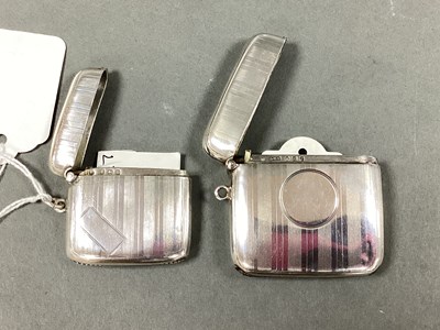 Lot 21 - A Hallmarked Silver Vesta Case, Charles Edwin...