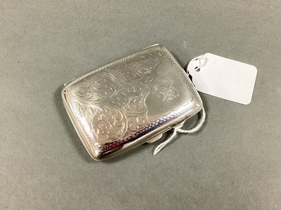 Lot 2 - A Hallmarked Silver Cigarette Case, Joseph...