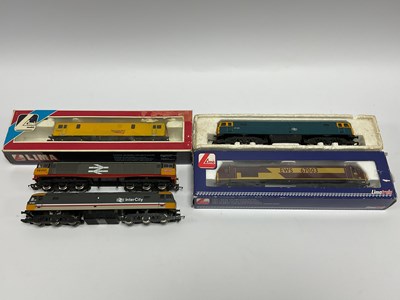 Lot 532 - Five 00 gauge diesel locomotives: a boxed Lima...