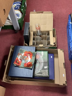 Lot 1037 - Glassware, including boxed set of six...