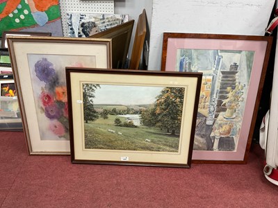 Lot 1497 - G.A. Teather (Chesterfield Artist), 'Rural...