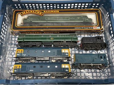 Lot 523 - Six 00 gauge diesel locomotives: a boxed...