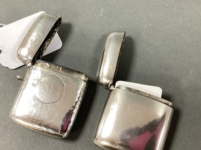 Lot 34 - A Hallmarked Silver Vesta Case, Horace...