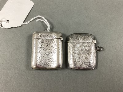 Lot 37 - A Chester Hallmarked Silver Vesta Case, 1903,...