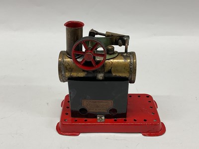 Lot 336 - Live Steam - A Mamod Minor 1 Stationary Steam...