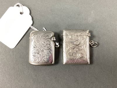 Lot 31 - A Small Chester Hallmarked Vesta Case, Rolason...