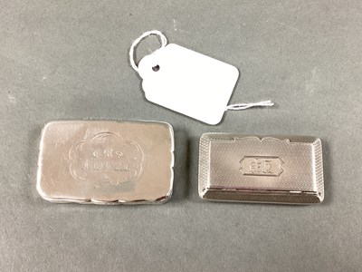 Lot 22 - A Hallmarked Silver Snuff Box, WN Ltd,...