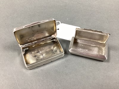 Lot 22 - A Hallmarked Silver Snuff Box, WN Ltd,...
