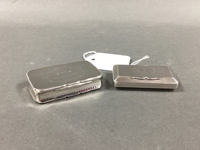 Lot 22 - A Hallmarked Silver Snuff Box, WN Ltd,...