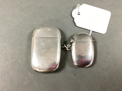 Lot 25 - A Small Chester Hallmarked Vesta Case, of...