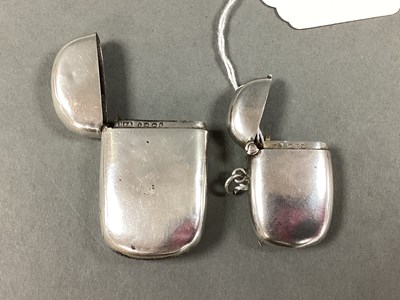 Lot 25 - A Small Chester Hallmarked Vesta Case, of...