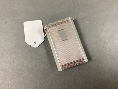 Lot 13 - A Hallmarked Silver Cigarette Case, Joseph...