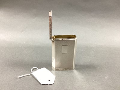 Lot 13 - A Hallmarked Silver Cigarette Case, Joseph...
