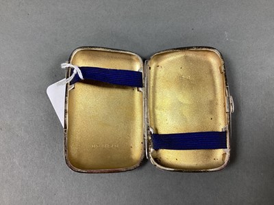 Lot 17 - A Hallmarked Silver Cigarette Case, J R,...