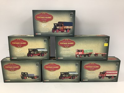 Lot 680 - Six Corgi Vintage Glory Of Steam 1:50th scale...
