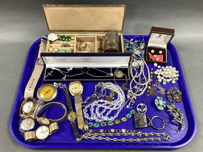 Lot 155 - Vintage and Later Costume Jewellery, including...