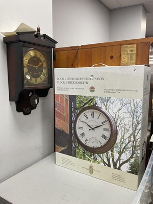 Lot 1052 - Double Sided Greenwich Station Clock and...