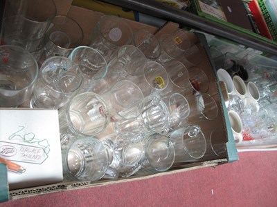 Lot 1116 - Quantity of Drinking Glasses, pottery steins:-...
