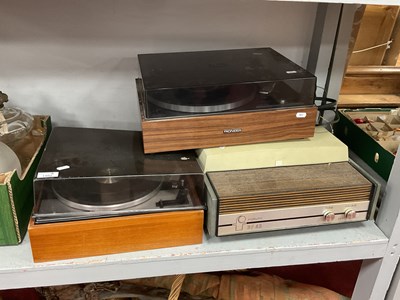 Lot 1402 - Vintage Record Players - Gerrard SP25 MK IV,...