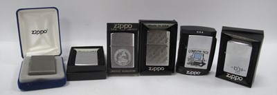 Lot 1242 - Zippo Lighters - Computer Tech, D H Canada,...
