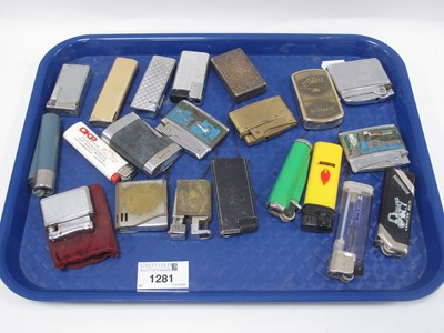 Lot 1281 - Lighters - Scorpio, Kingsway, Colibra,...
