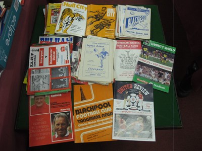 Lot 395 - 1960-1 Scunthorpe v Leeds, Blackpool v...