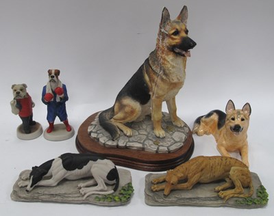 Lot 1230 - Border Fine Arts German Shepherd, by M. Turner,...