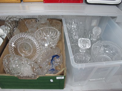 Lot 1145 - Whitefriars Paperweights, various decanters,...