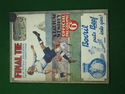 Lot 263 - 1932 FA Cup Final Programme, Arsenal v....