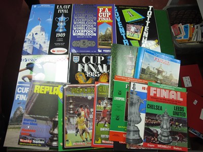 Lot 287 - FA Cup Final Programmes 1970 Complete Run to...