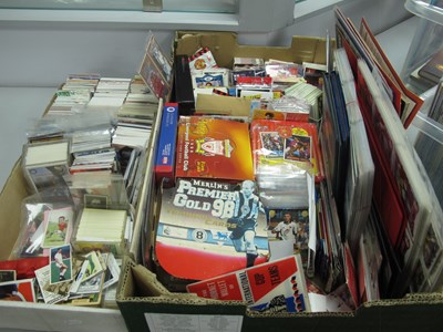 Lot 243 - Football Trade Cards unopened packets in box...