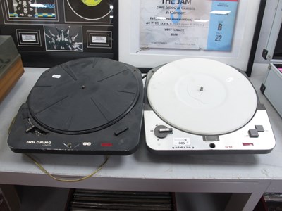 Lot 305 - Goldring Lenco 88, and Goldring G99 Turntable...