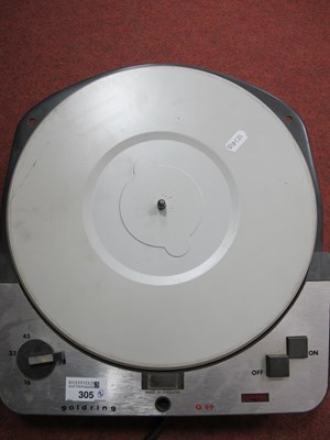 Lot 305 - Goldring Lenco 88, and Goldring G99 Turntable...