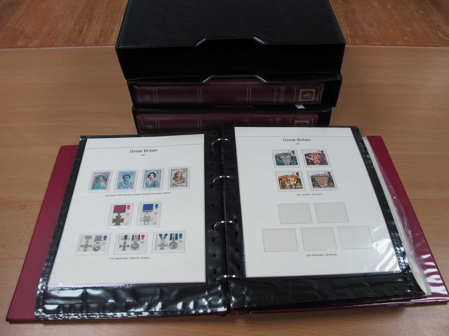 Lot 319 - Stamps; A collection of mint commemorative GB...