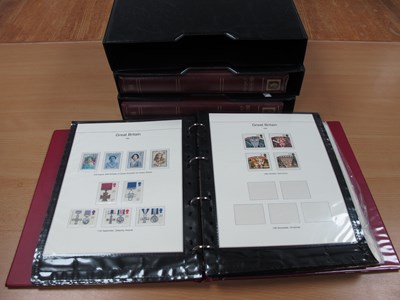 Lot 319 - Stamps; A collection of mint commemorative GB...