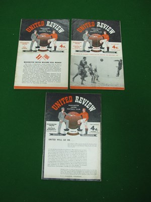 Lot 160 - Munich 58 Manchester United 1957-8 Programme v...