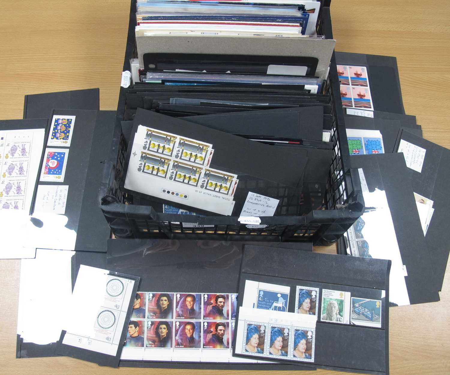 Lot 339 - Stamps; A selection of mint decimal GB...