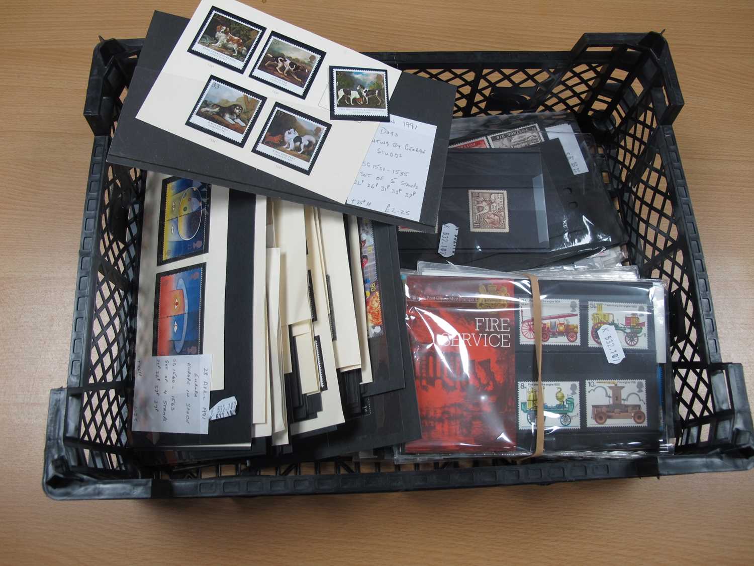 Lot 341 - Stamps; A selection of mint decimal GB stamps...