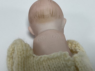 Lot 334 - Eight Porcelain / Bisque miniature mignonette...