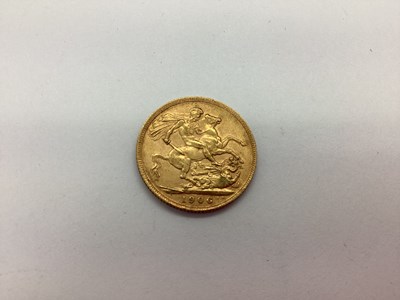 Lot 188 - An Edward VII Sovereign, 1906.
