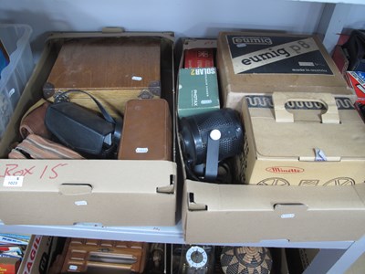 Lot 1023 - Cameras and projectors, including Kodak...