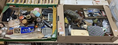 Lot 1102 - Collectables, including miniature animal...